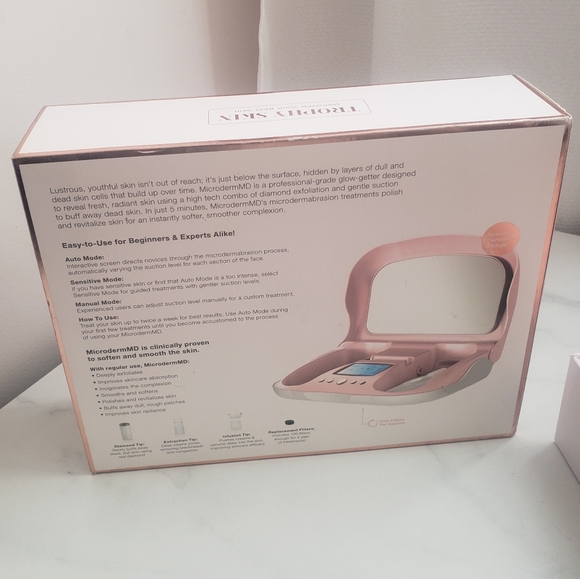 Trophy Skin NWB MicrodermMD Professional-Grade Home Microdermabrasion System - Picture 2 of 7